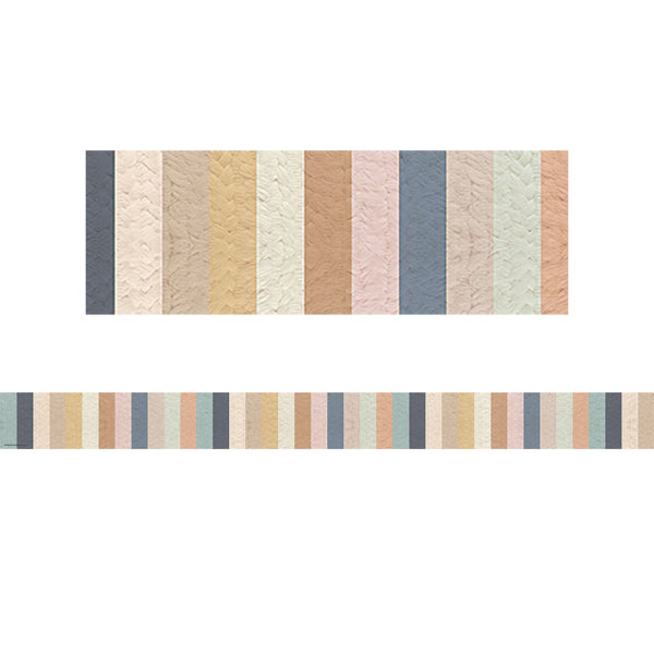 Teacher Created Resources Bordo Dritto Decorativo Wild Stripes 12 Pezzi – 10,7 Metri Per Aula
